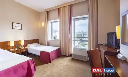 Doppelzimmer mit zwei Einzelbetten